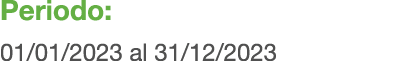Periodo: 01/01/2023 al 31/12/2023