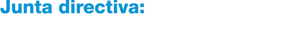 Junta directiva: 