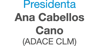 Presidenta Ana Cabellos Cano (ADACE CLM)