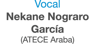 Vocal Nekane Nograro Garc a (ATECE Araba) 