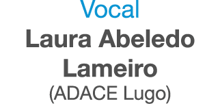 Vocal Laura Abeledo Lameiro (ADACE Lugo)