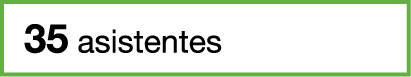 35 asistentes