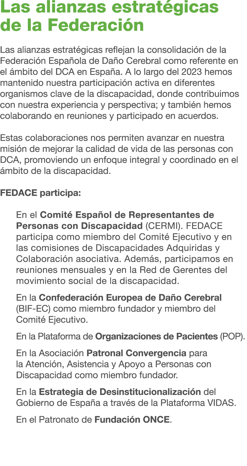 Las alianzas estrat gicas de la Federaci n Las alianzas estrat gicas reflejan la consolidaci n de la Federaci n Espa ...