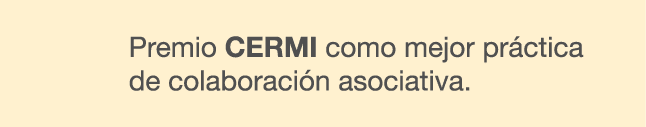 Premio CERMI como mejor pr ctica de colaboraci n asociativa.